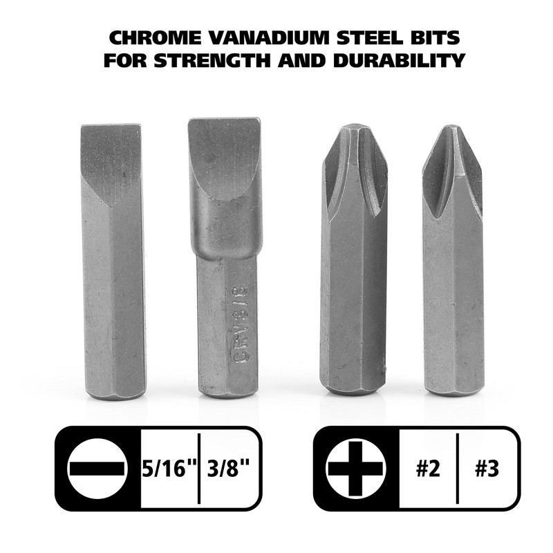 GreatNeck® 5 Piece Impact Driver Set