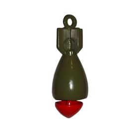 Guardian Bell Da Bomb Bell (Green) Good Luck Bell w/Keyring & Black Velvet Gift Bag | Motorcycle Bell | Lead-Free Pewter | Good Luck Gift to Friends & Family | Bike Bell | Made in USA