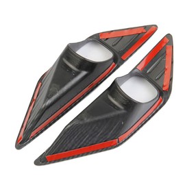 Aswalling for 2022 Carbon Fiber Car Front Fog Light Cover Trim Decoration Sticker