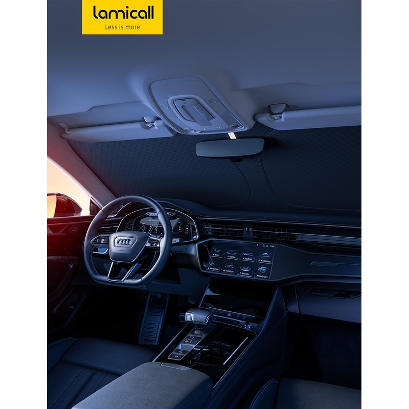 Lamicall Toyota Alphard/Vellfire 40 Series Windshield Sun Shade: Car Sun