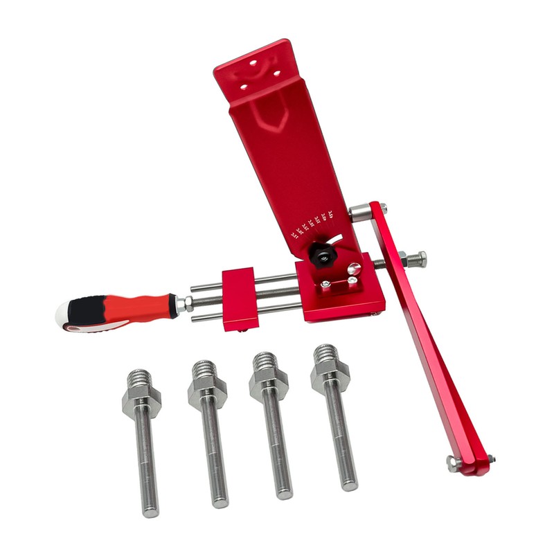 Lawn Mower Blade Sharpener Aluminum Alloy Blade Sharpener Tool Set