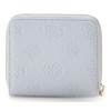 GUESS Cresidia SLG Zip Around Wallet S Powder Blue, powderblue