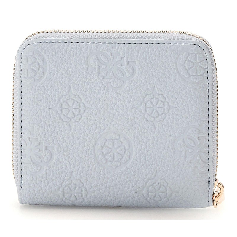 GUESS Cresidia SLG Zip Around Wallet S Powder Blue, powderblue