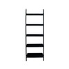International Concepts 5 Tier Leaning Shelf, Black