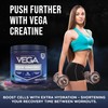 Vega Micronized Creatine Monohydrate Powder, Unflavored – 5g Pure Vegan