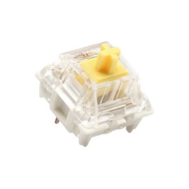 Pack of Gateron ks-9 Key Switches for Mechanical Gaming Keyboards | Plate Mounted (Gateron Yellow, 120 Pcs)