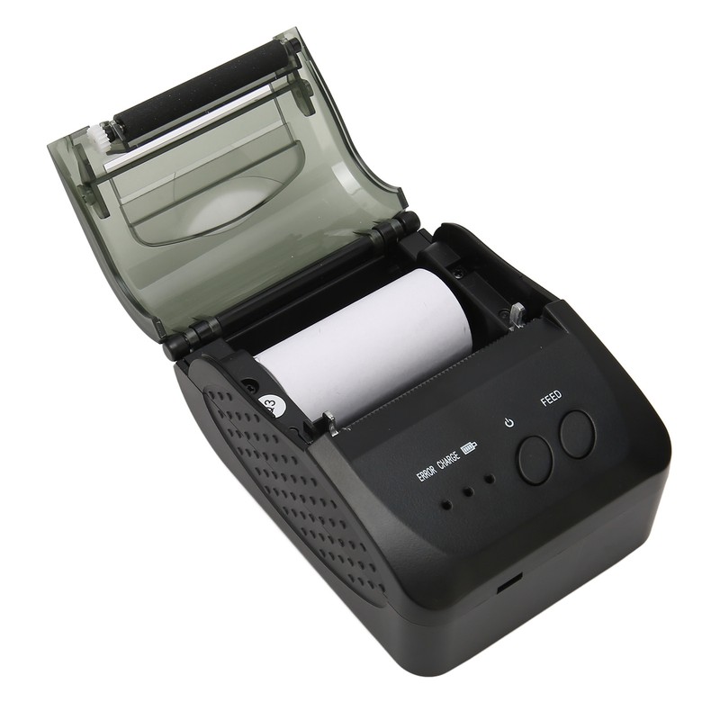 58mm Thermal Printer BT4.0 90mm/s 203DPI USB Interface Toothed Blade
