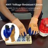 Insulated Electrician Gloves, 400V High Voltage Resistant Gloves, Flame Retardant