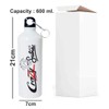 Crazy Sutra Classic Printed Quote Water Bottle/Sipper White - 600Ml