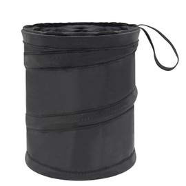 Black Compact Mini Collapsible Car Bin, Portable Trash Can for Vehicle, Ideal for Keeping Your Car Organized and Clean, Space-Saving Design for Easy Storage