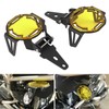 Motocycle Fog Light Guard Protective Cover LED Lamp Protector Fit