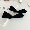 DIY Hairpin Making Materials & Hair Accessory Supplies (cd173) Free Size / Velvet Black Pair (Individually Packaged Bag) 200ea