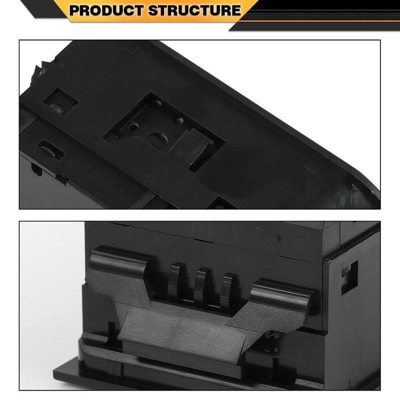 CNNELL Parking Brake Automatic Switch Black Compatible with VW Tiguan