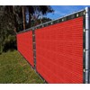 Ifenceview 3'x3' to 3'x50' Red Shade Cloth/Fence Privacy Screen Fabric