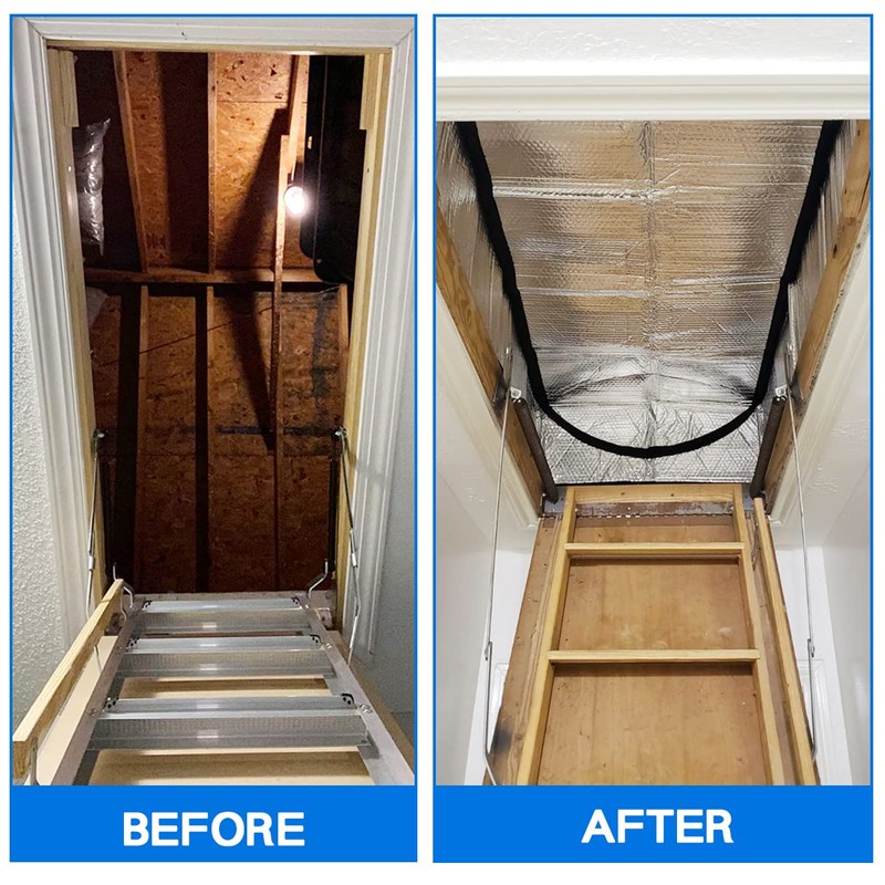 Storystore Attic Door Insulation Cover 25" x 54" x 11"-