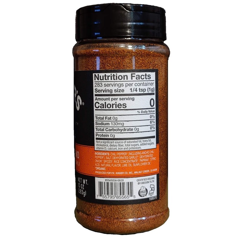 Kinder's Premium Quality Organic Rub and Seasoning - The Taco
