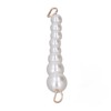 10Pcs Pearl Shoe Chains Polished ABS Resin Metal Buckle Widely