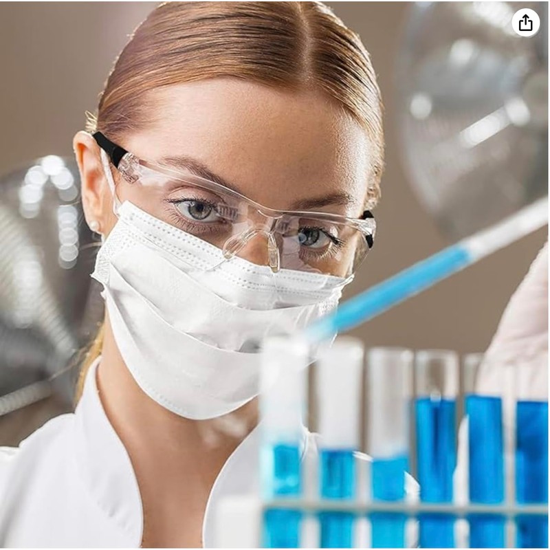 2 Pair Safety Glasses – Protective Eyewear for DIY Projects,