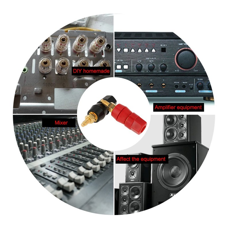 Banana Binding Post Speaker Binding Post for Banana Socket Adapter