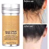 3 Barra de Cera Para Peinar El Cabello, 75g, Control