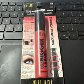 Milani Big and Bigger Lashes Maximum Volume Mascara #108 BLACK . Sealed. New