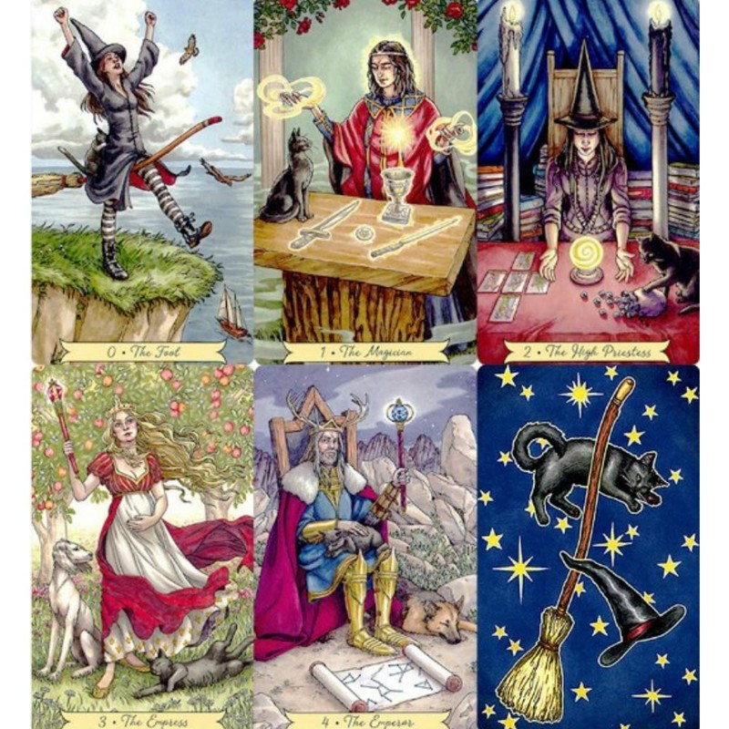 78 Tarot Cards, Rider Edition, Tarot Divination, Everyday Witch Tarot,