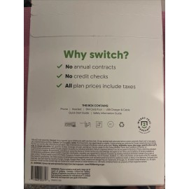 Cricket Wireless Icon 5, 32GB, 3GB RAM, Black Pearl - Prepaid Smartphone