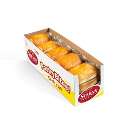 Vanilla Croissant | 3 Oz Breakfast Danish Pastries | Vending Machine Snacks | 18 Individually Wrapped Pastries | Lunchbox Snacks | Stern’s Bakery (Vanilla Danish)