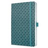 Sigel JN139 Notebook A5 Lined Medium Blue Diary Jolie Hard
