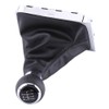 Akozon 6 Speed Car Gear Shift Knob, Shift Knob Gaiter