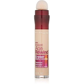 Maybelline Instant Age Rewind Eraser Dark Circles Treatment Concealer, Light 0.2 oz (Pack of 10)