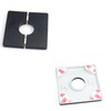 FDXGYH 2 Pcs 2.0 Inch ABS Wall Split Flange Self-Adhesive