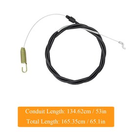 TopHomer 119-2379 Traction Control Cable, Lawn Mower Accessory Compatible with Toro 22inch Recycler Lawnmower 20370 20330 20339 20351 20377 20378 20954 (Black)