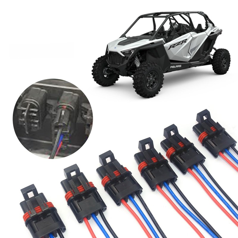 Bus Bar Pulse Power Plugs Pigtail Connector for Polaris Plug