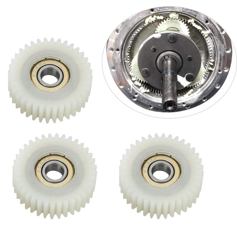 36T Motor Gears for E Bike, Clutch Equipment Tool 3PCS