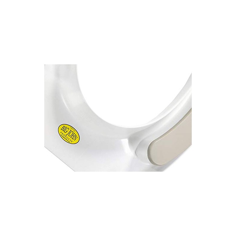 Big John Closed Front Round Toilet Seat Finish: Cream
