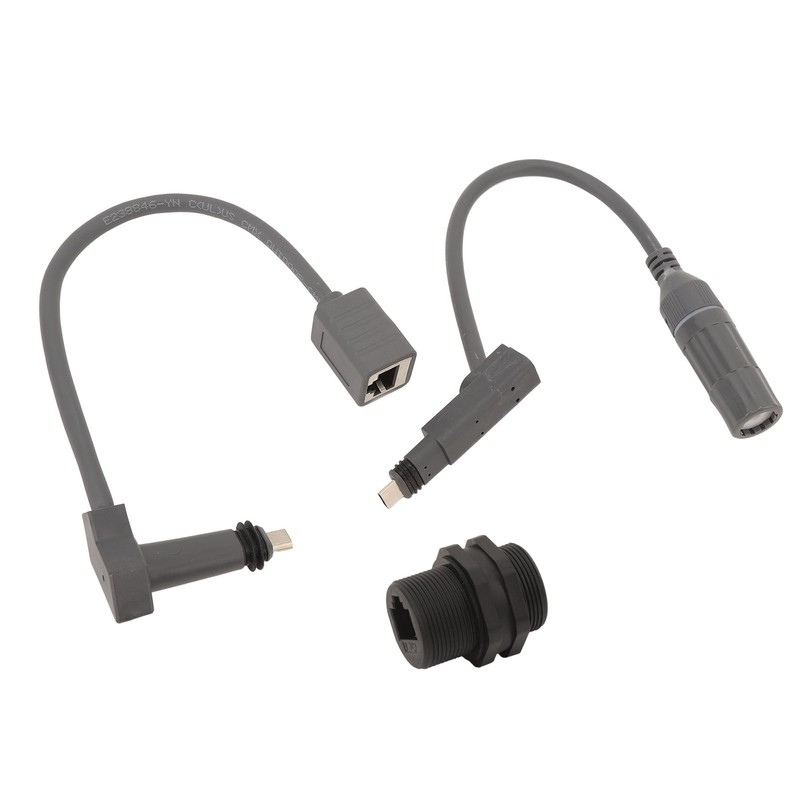 1 Pair SPX Plug to RJ45 Adapters Waterproof 1200Mbps Transfer