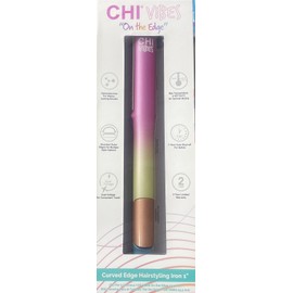 CHI Vibes Curved Edge Hairstyling Iron 1"