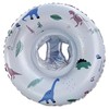 NICECONE Baby Swim Ring - Blue Dinosaur Inflatable Pool Float