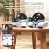 YELETY Pet Camera Home Security, 32G Movable Indoor WiFi Cam,