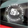 1 x Rear View Camera Recording Sticker Window CCTV Security