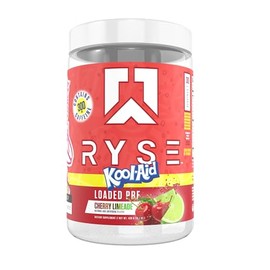 Ryse Loaded Pre Workout Powder Supplement for Men & Women | Pumps, Energy, Focus | Beta Alanine + Citrulline | 300mg Caffeine | 30 Servings (Kool-aid Cherry Limeade)