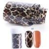 Minkissy 2pcs Leopard Nail Art Decals Transfer Stickers for Stunning