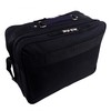 Metrolite Canvas Flight Travel Overnight Weekend Bag Cabin Approved -Black/Navy
