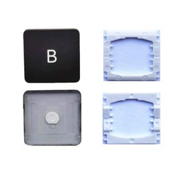 Replacement Individual B Key Cap and Hinges are Applicable for MacBook Pro A1706 A1707 A1708 Keyboard to Replace The B Key Cap and Hinge