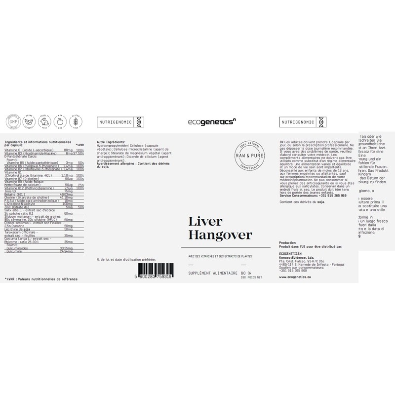 Liver Hangover - Natural Antiresac Replacement | Detox Liver |