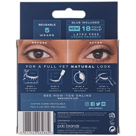 Eylure Naturalites Evening Wear False Eyelashes - 101 (3 Pairs)