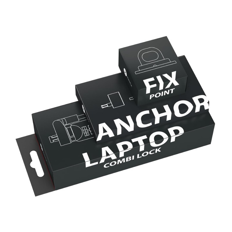 Multplx Ultimate Universal Laptop Security Lock System | Anti-theft For