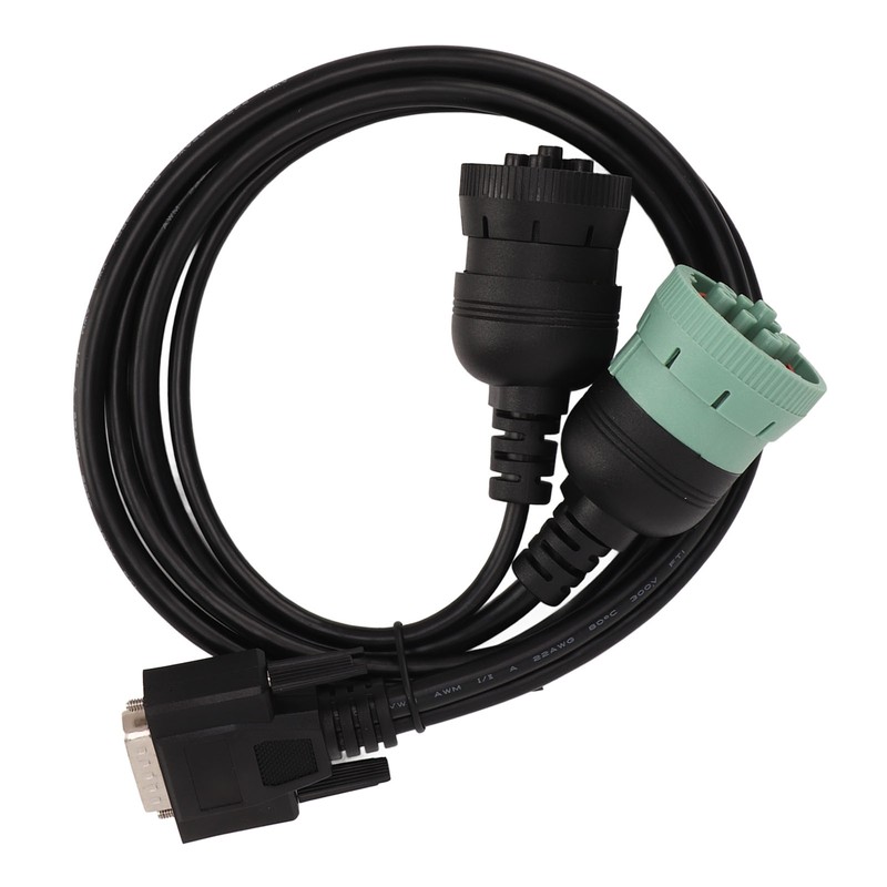 DB15 to 6P J1708 9p J1939 Diagnostic Adapter Cable 402048