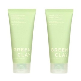 Cho Seong-ah Wonder Bath Super Vegitox Green Clay Pack Cleanser 130ml 1+1 2 total / 조성아 원더바스 슈퍼 베지톡스 그린 클레이 팩 클렌저 130ml 1+1 총2개